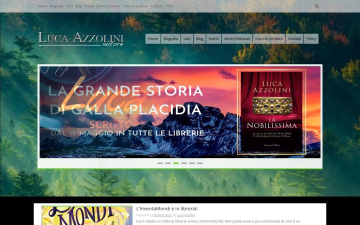 Screenshot of lucaazzolini.it