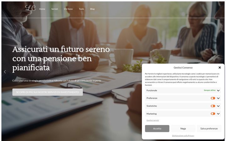Screenshot of lucacolangelo.net
