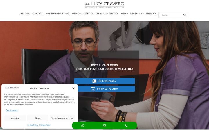 Screenshot of lucacravero.it