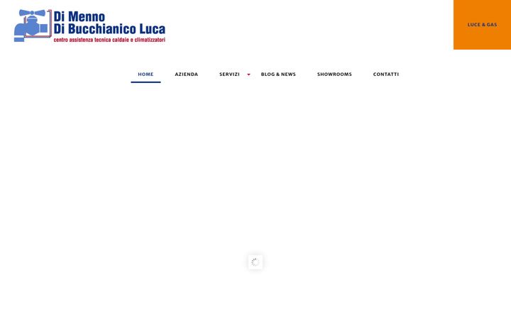 Screenshot of lucadimennocaldaie.it