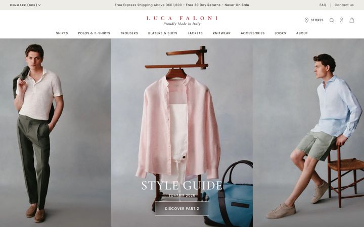 Screenshot of lucafaloni.com