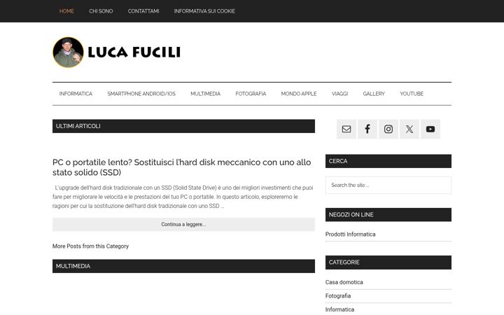 Screenshot of lucafucili.it