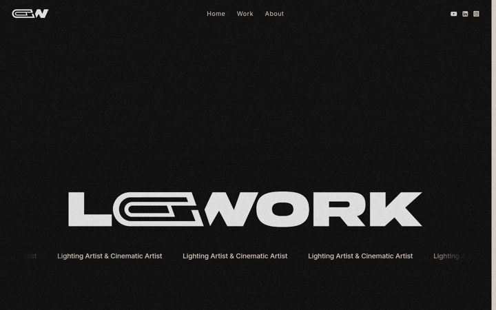 Screenshot of lucagoury.com