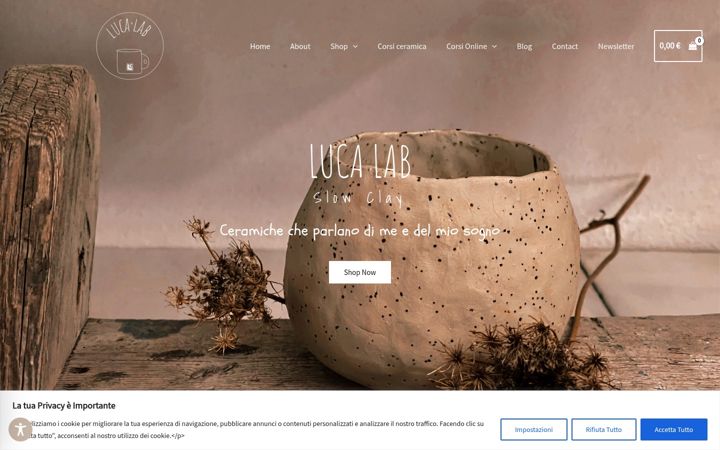 Screenshot of lucalab.it
