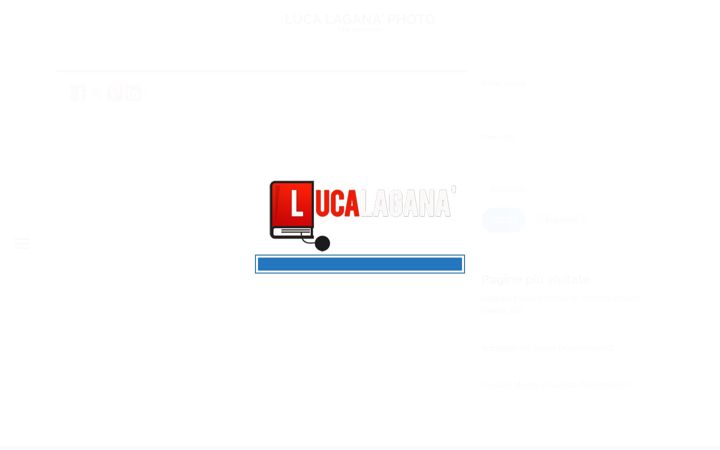 Screenshot of lucalaganaphoto.altervista.org