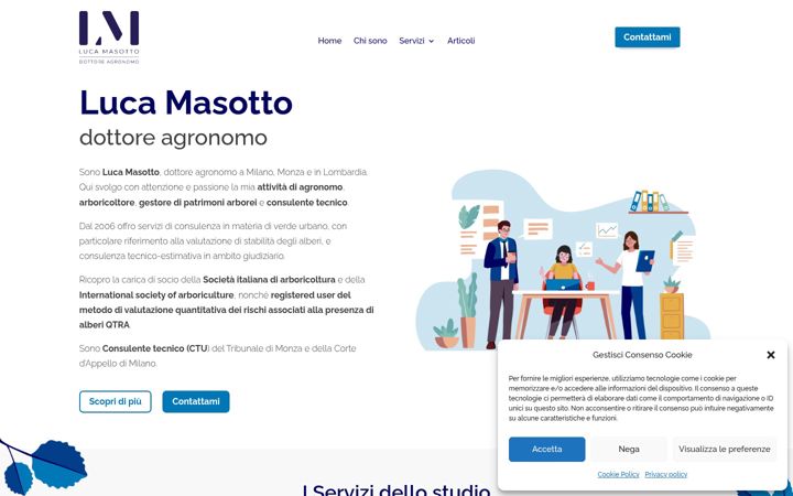 Screenshot of lucamasotto.it