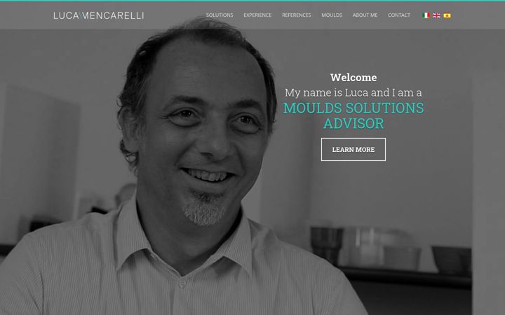Screenshot of lucamencarelli.com