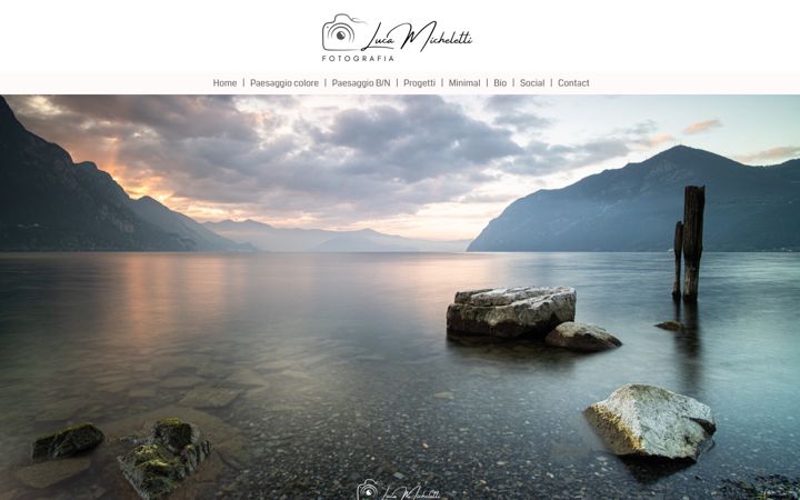 Screenshot of lucamicheletti.it