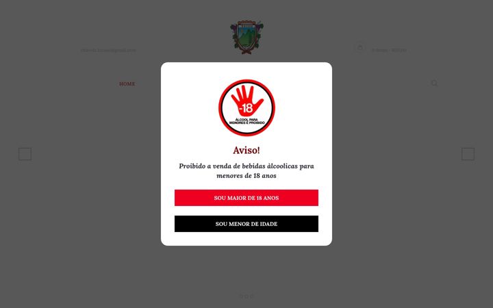 Screenshot of lucano.com.br