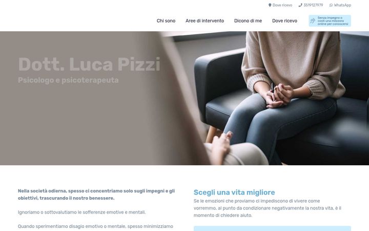 Екранна снимка на lucapizzi.com