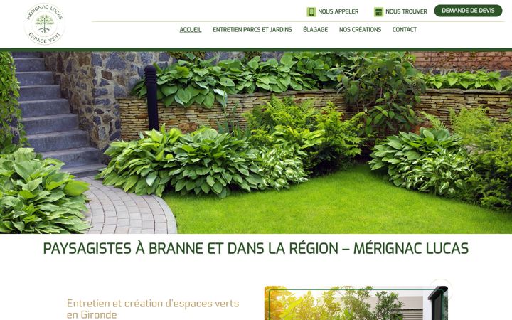 Screenshot of lucas-merignac.fr