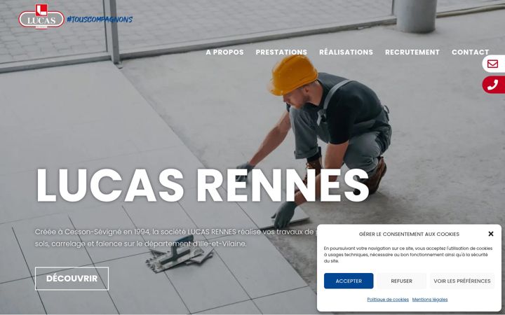 Screenshot of lucas-rennes.fr