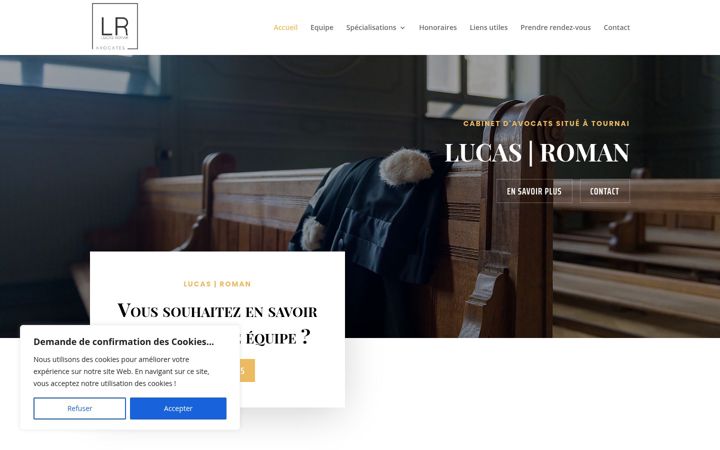 Screenshot of lucas-roman.be