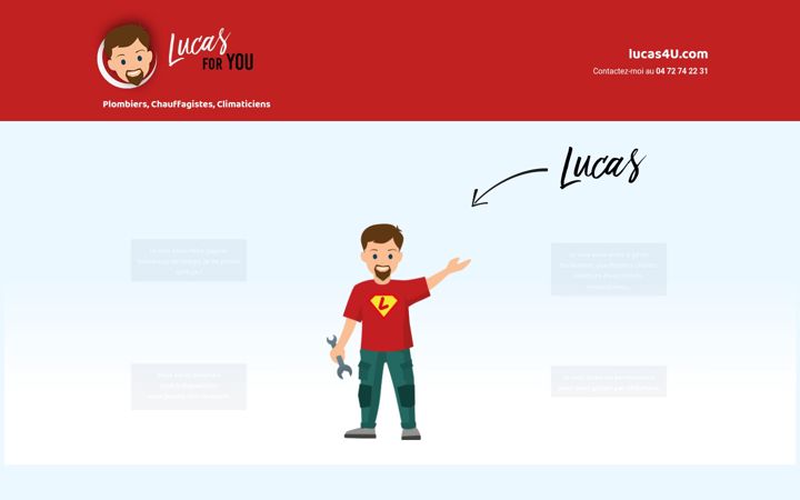 Screenshot of lucas4u.com