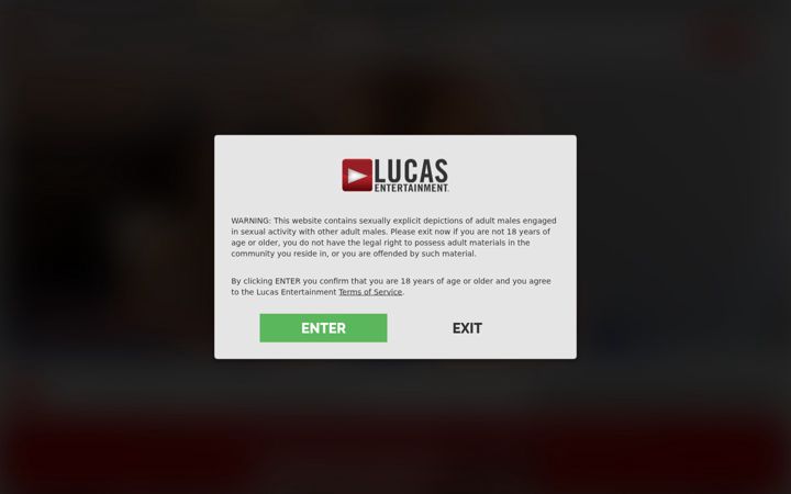Screenshot of lucasentertainment.com