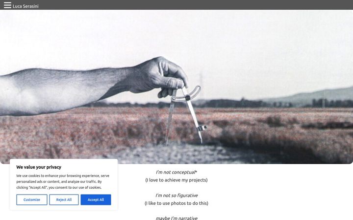 Screenshot of lucaserasini.it