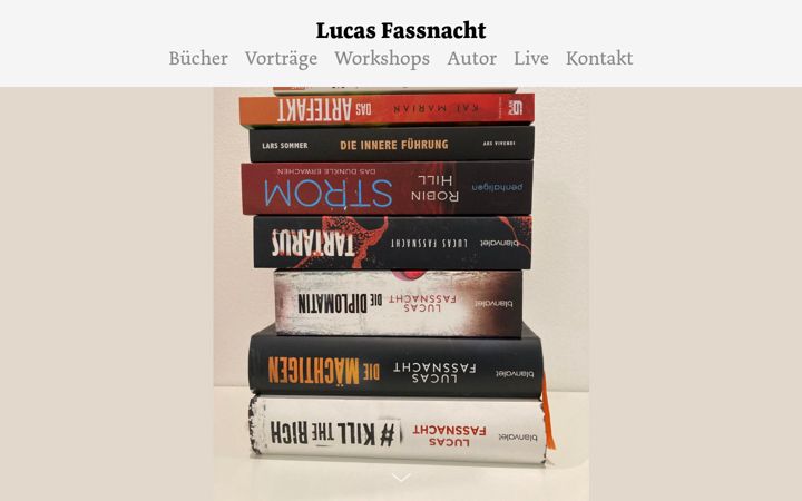Screenshot of lucasfassnacht.de