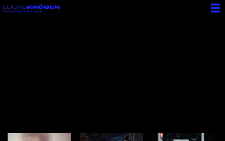 Screenshot of lucaskroeger.de