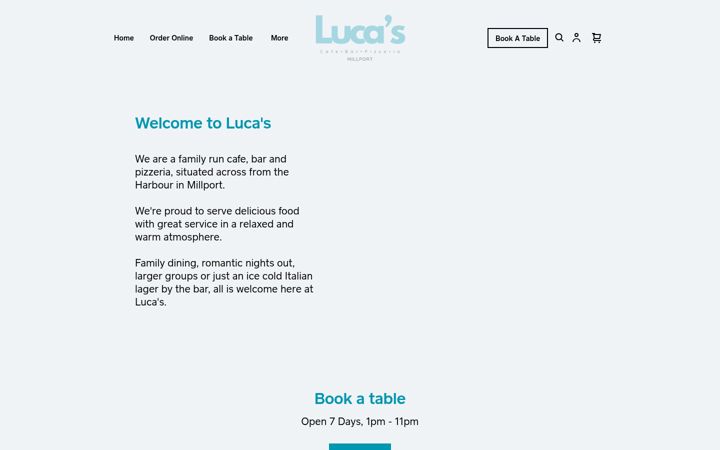 Screenshot of lucasmillport.co.uk
