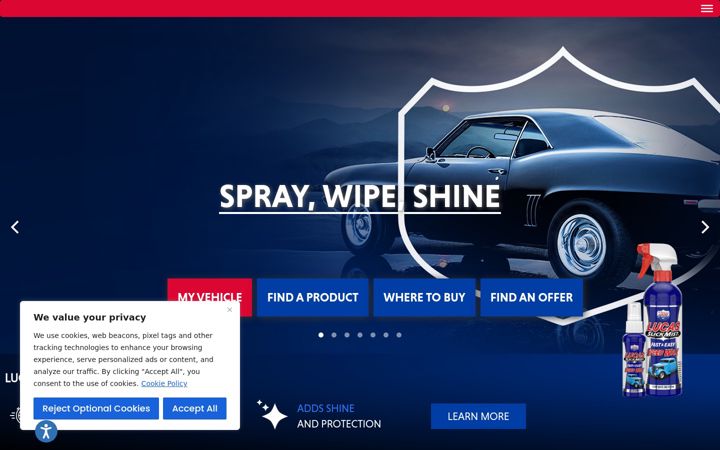 Ekrano kopija lucasoil.com
