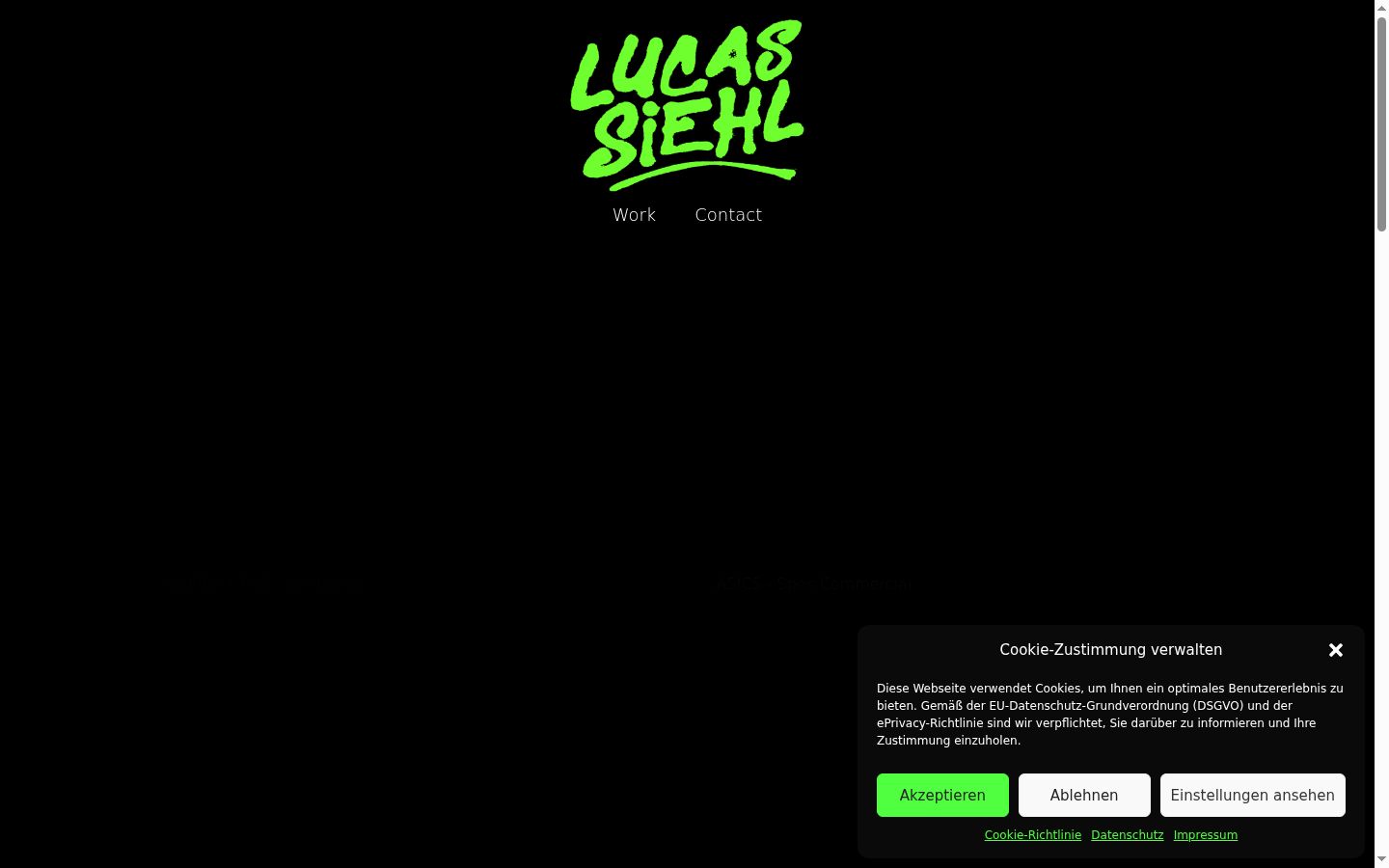 Screenshot tal-banner tal-kunsens muri qabel kwalunkwe interazzjoni
