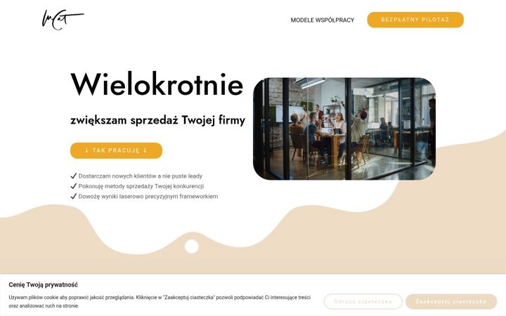 Screenshot of lucat.pl