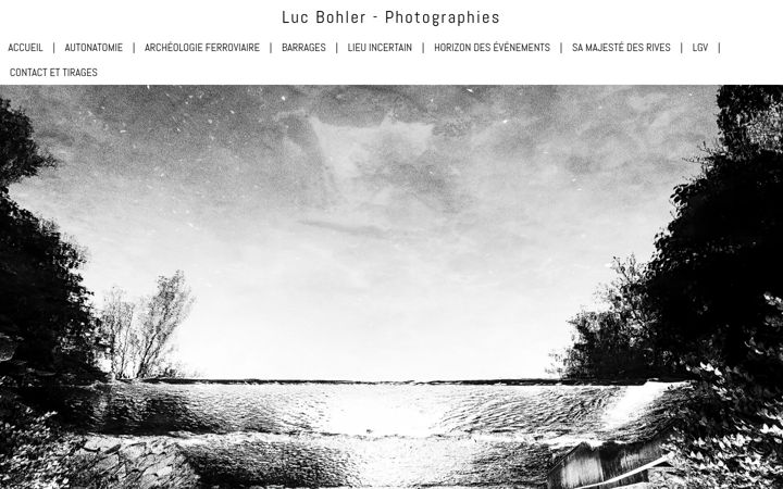 Screenshot of lucbohler.fr