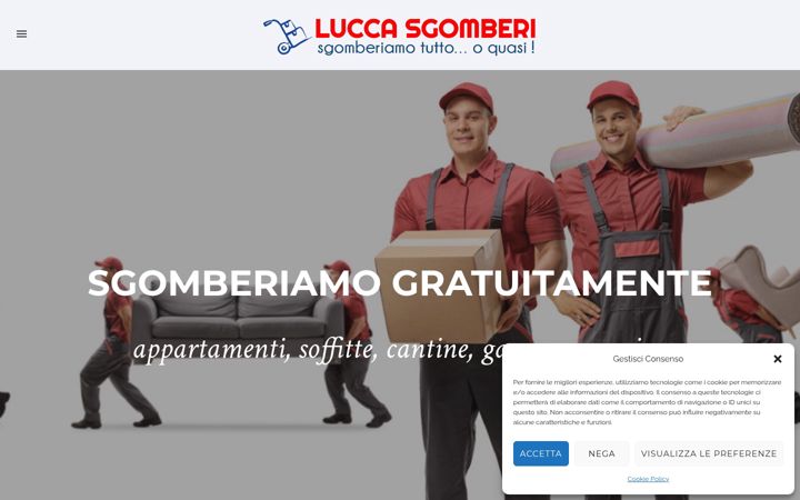 Screenshot of luccasgomberi.com