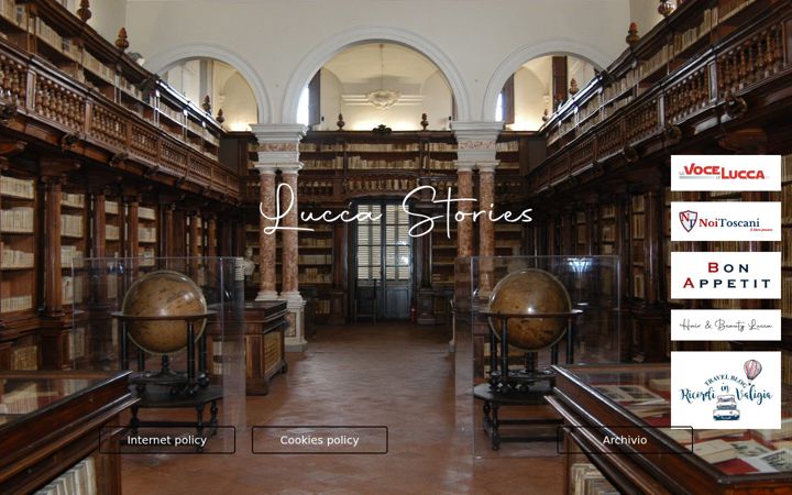 Screenshot of luccastories.it
