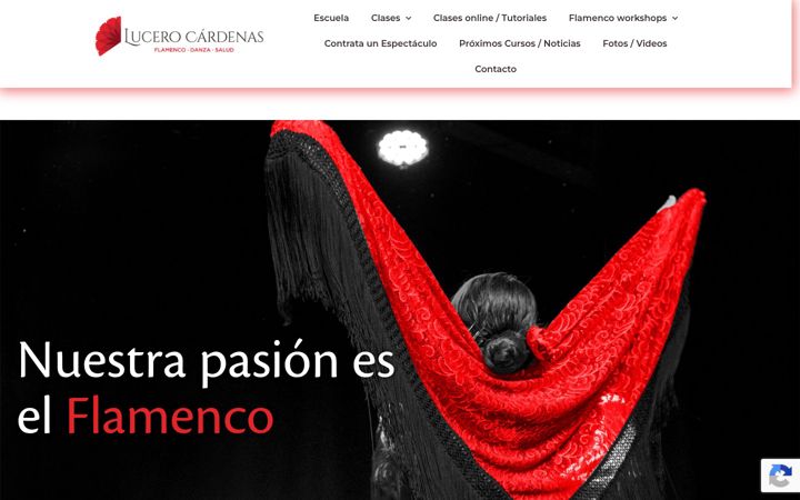 Screenshot of lucerocardenas.com