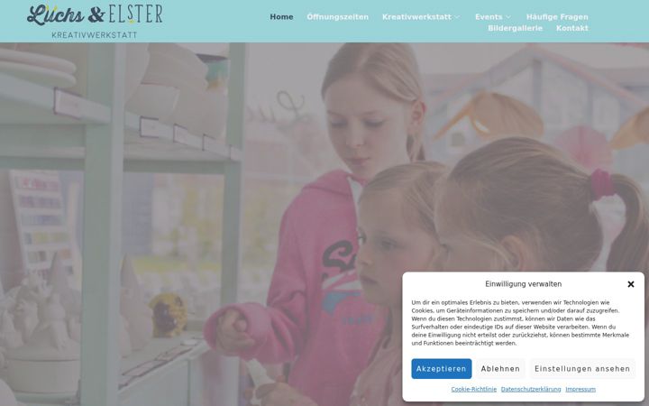 Screenshot of luchsundelster.de