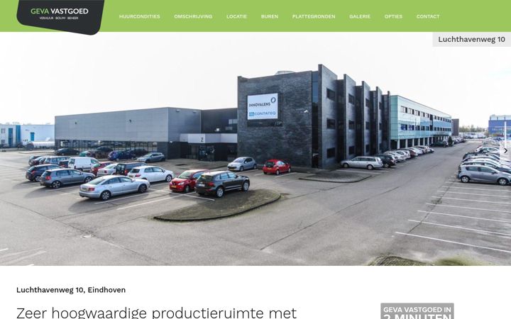 Screenshot of luchthavenweg10.nl