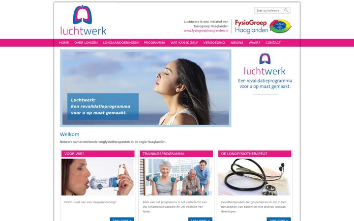 Screenshot of luchtwerk.net