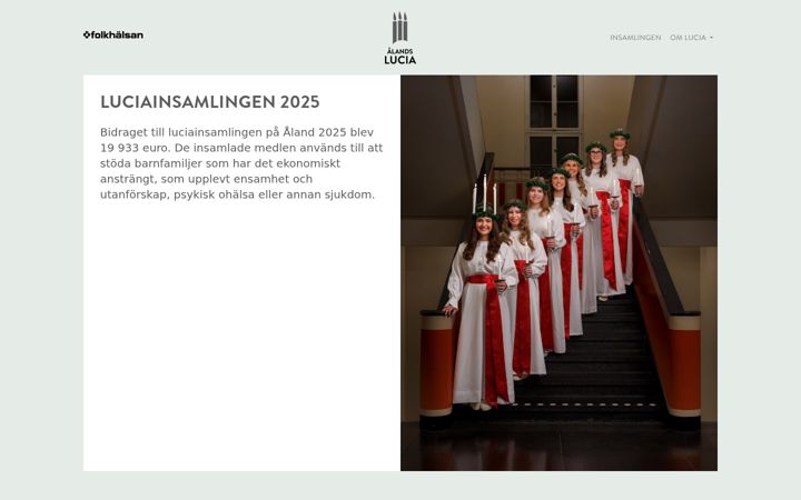 Skærmbillede af lucia.ax