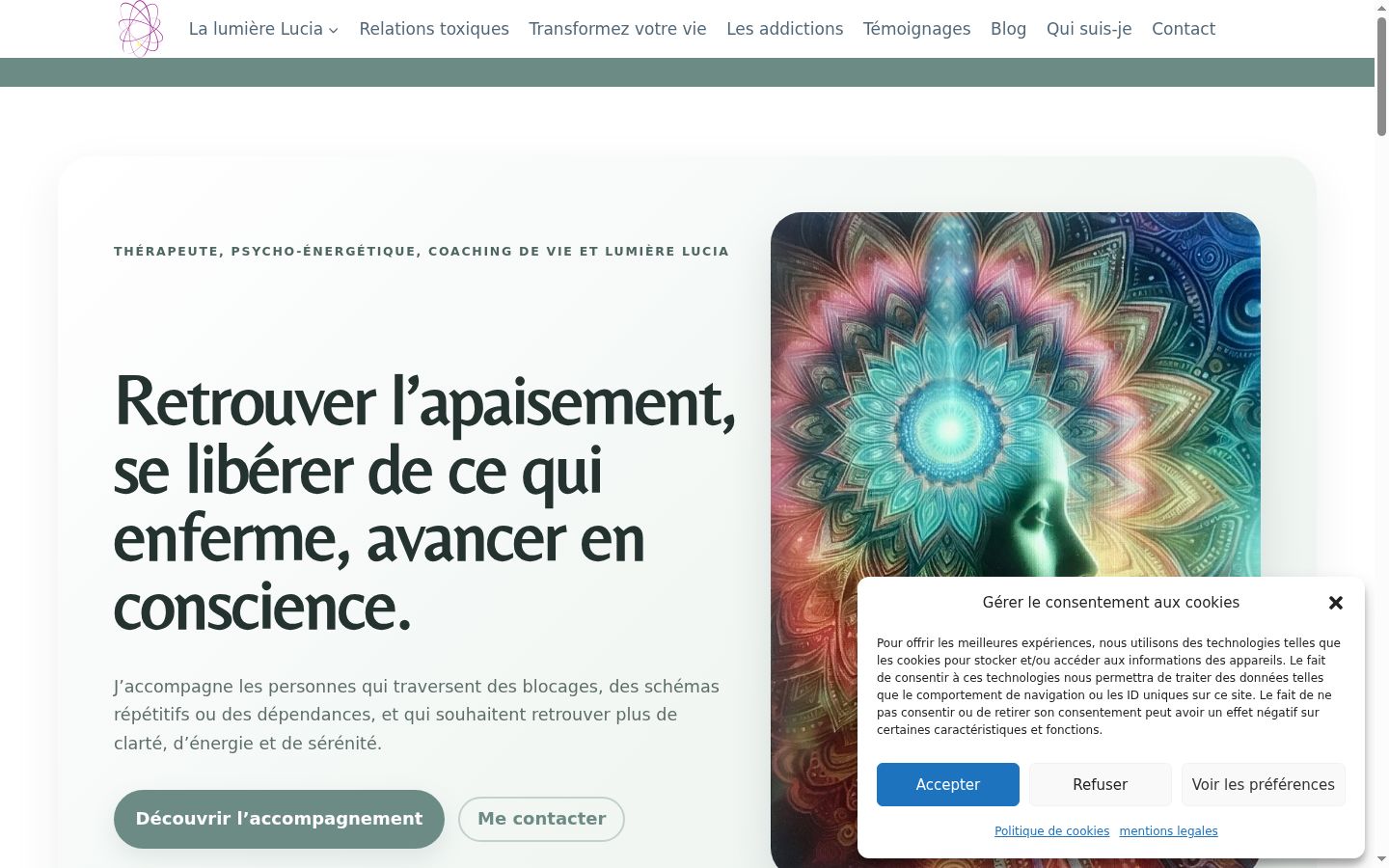 Screenshot van de toestemmingsbanner zoals getoond vóór enige interactie