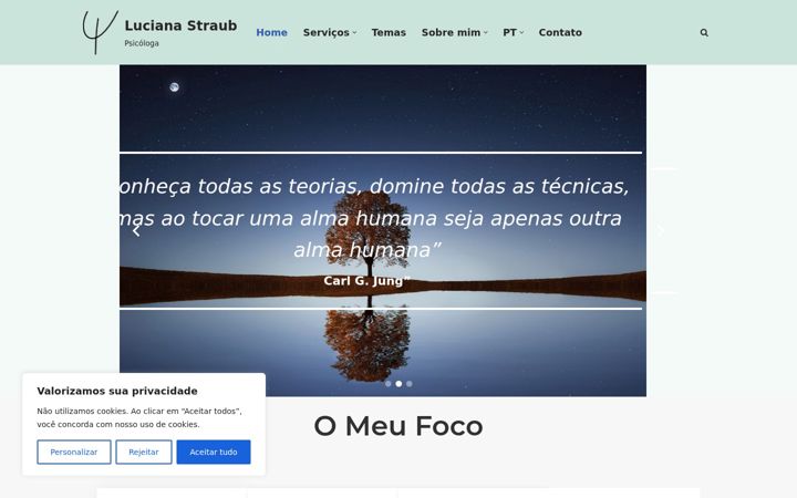 Screenshot of lucianastraubpsicologa.ch