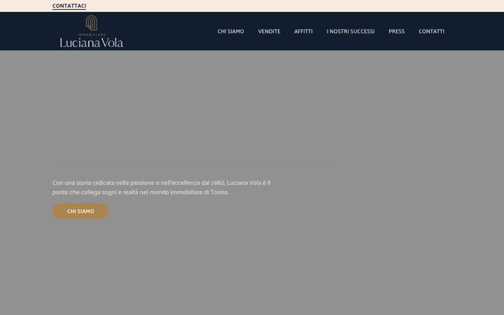 Kuvakaappaus sivustosta lucianavola.com