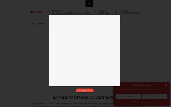 Screenshot of lucianu.it