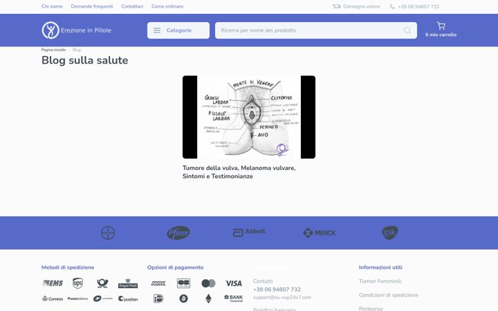 Screenshot of luciarecchione.it