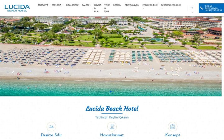 Screenshot of lucidabeach.com