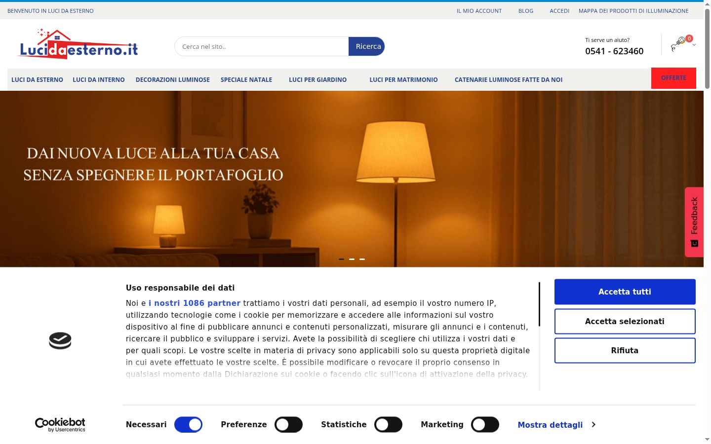 Captură de ecran a bannerului de consimțământ afișat înainte de orice interacțiune