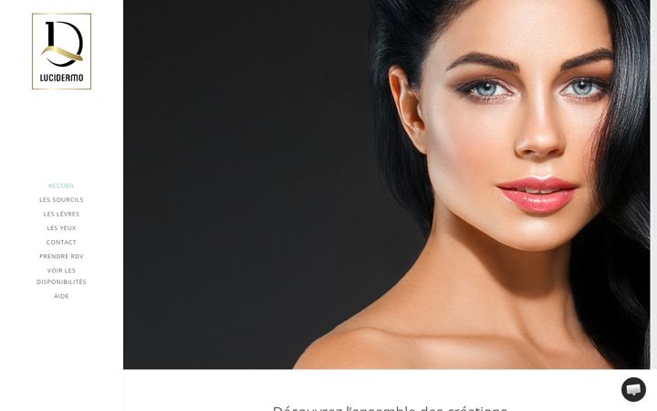 Screenshot of lucidermo.com