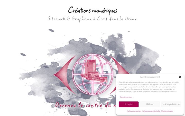 Screenshot of lucideweb.fr