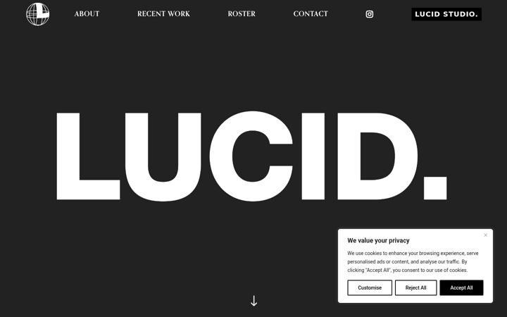 Screenshot of lucidpublicity.com