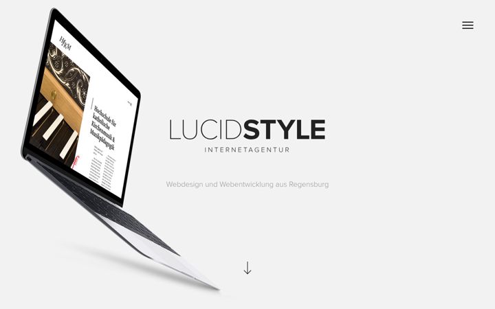 Screenshot of lucidstyle.de