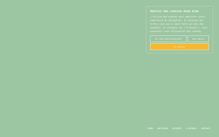 Screenshot of lucieduporte.fr