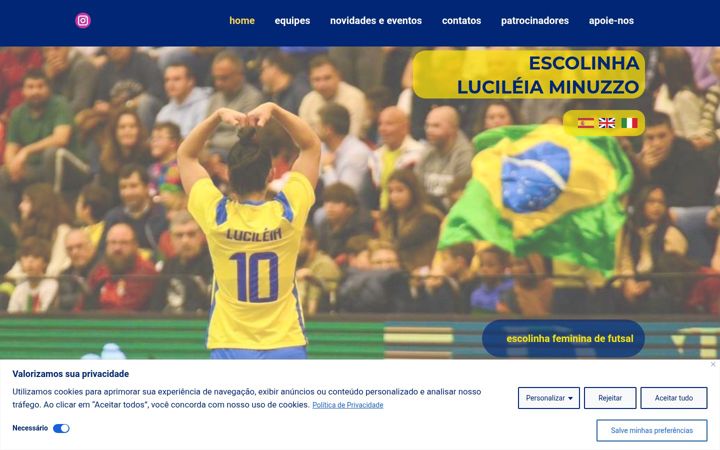 Screenshot of lucileiacademy.com