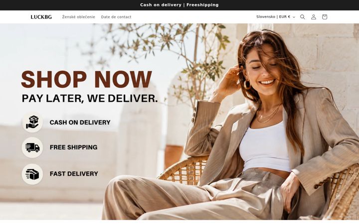 Screenshot of luckbg.com