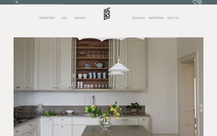 Screenshot of lucks.se