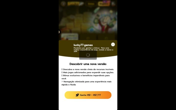 Zrzut ekranu lucky77.games